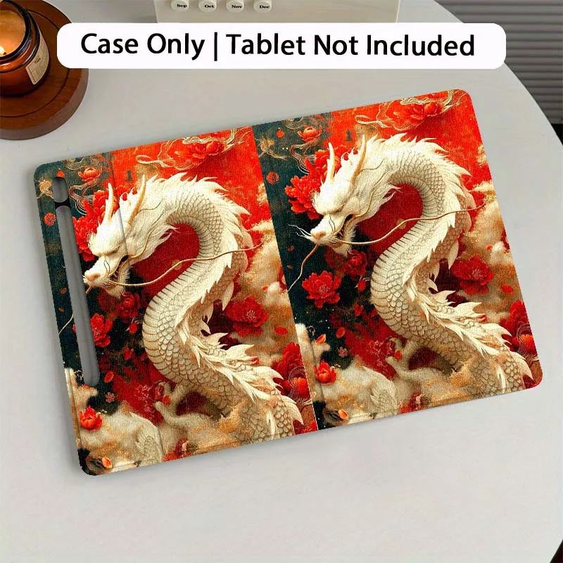 

Anime Art Dragon Design Tablet Case For Samsung Galaxy Tab S7 S8 S9 S10 FE Plus 12.4 13.1 Inch