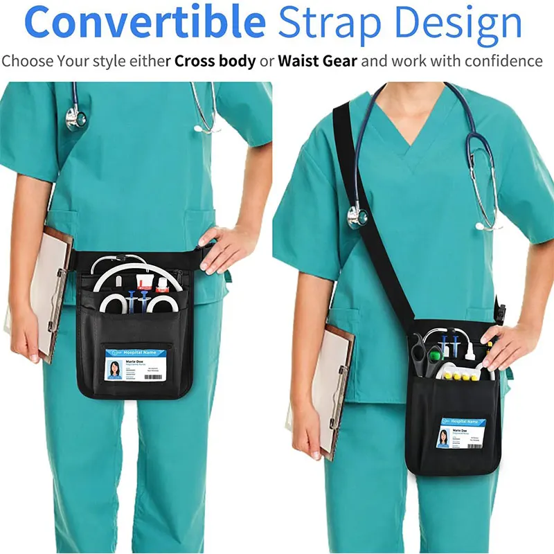 

Nurse's Waist Pack Nurse's Tools Storage Bag Hairstylist Technician Tools Storage Bag Nursing Waist Pack