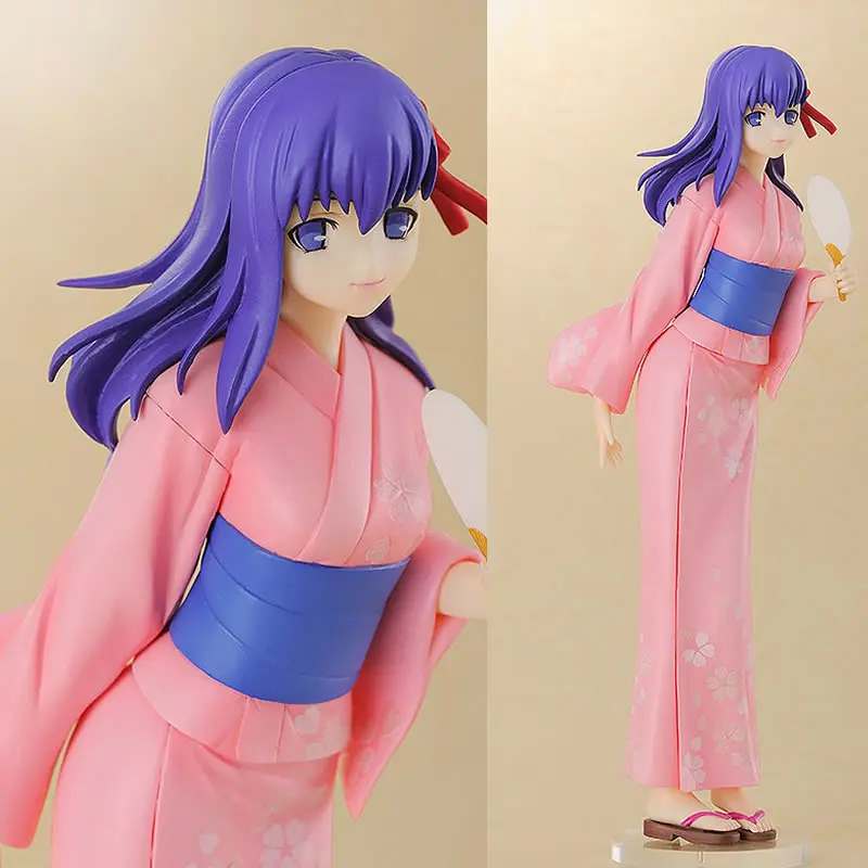 

(In Stock) (W_1222) 1/8 Fate Sakura Matou Yukata Ver. Unpainted Unassambled PVC Recast High-Strength Resin White Model Kit