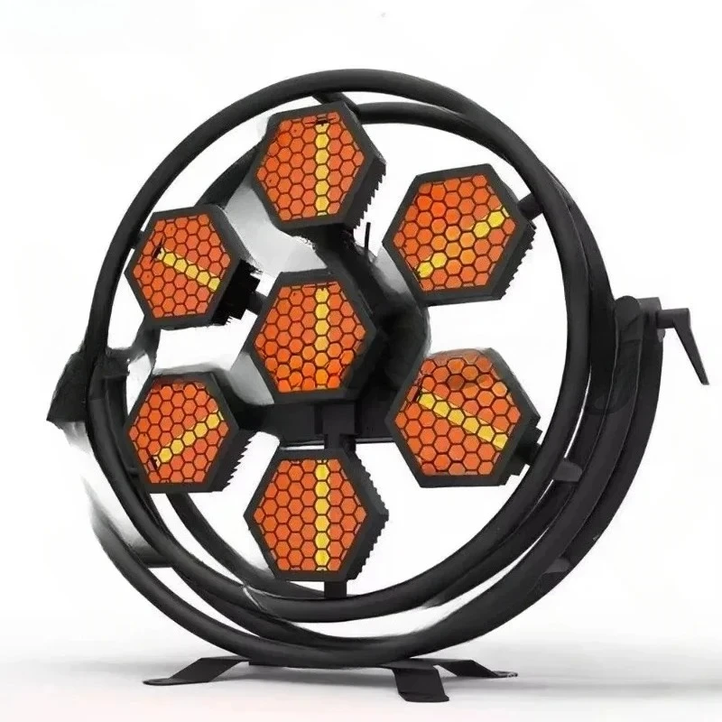 

KTV Seven Retro Light Performance Flash High Power DJ Flash Strip Frequency Flash Light Sound Control