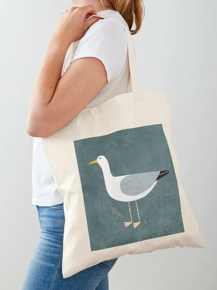 Seagull Standing Tote Bag Lady bag Women's handbag Customizable tote bag great