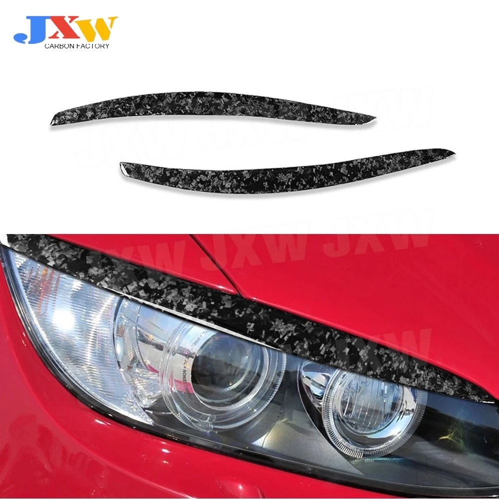 

Carbon Fiber Front Lamp Eyebrow Headlight Covers for BMW 3 Series E92 E93 M3 Coupe 2006-2012 Car Styling