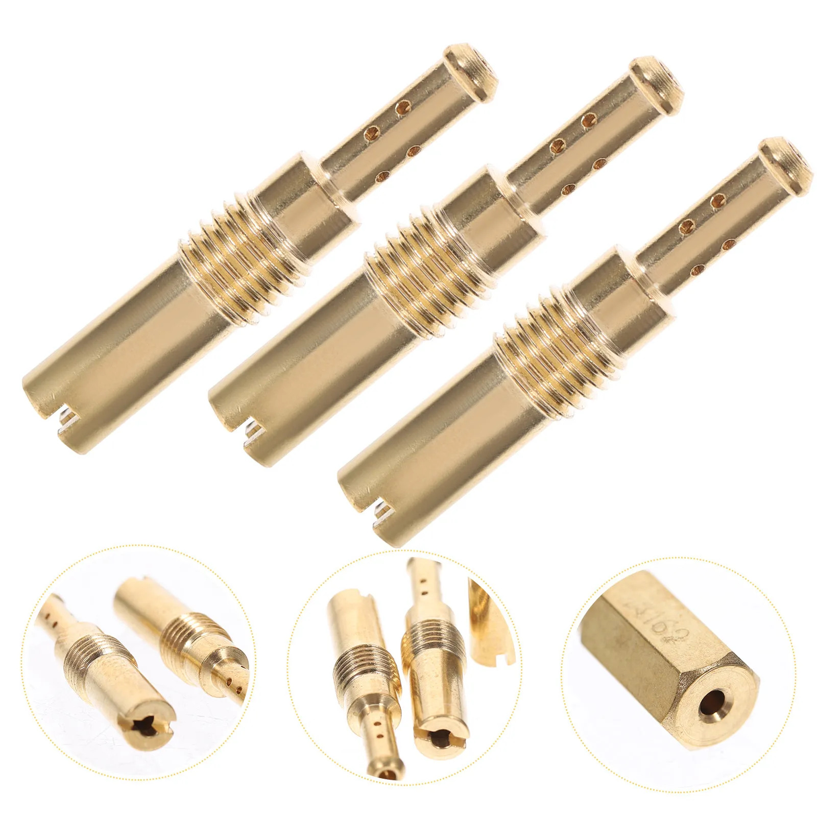 

1Set Premium Brass Carburetor Jet Kit Motorcycle Atv Scooter Main Jets Slow Jets Replacement Repair Parts Carburetor Jet Kit