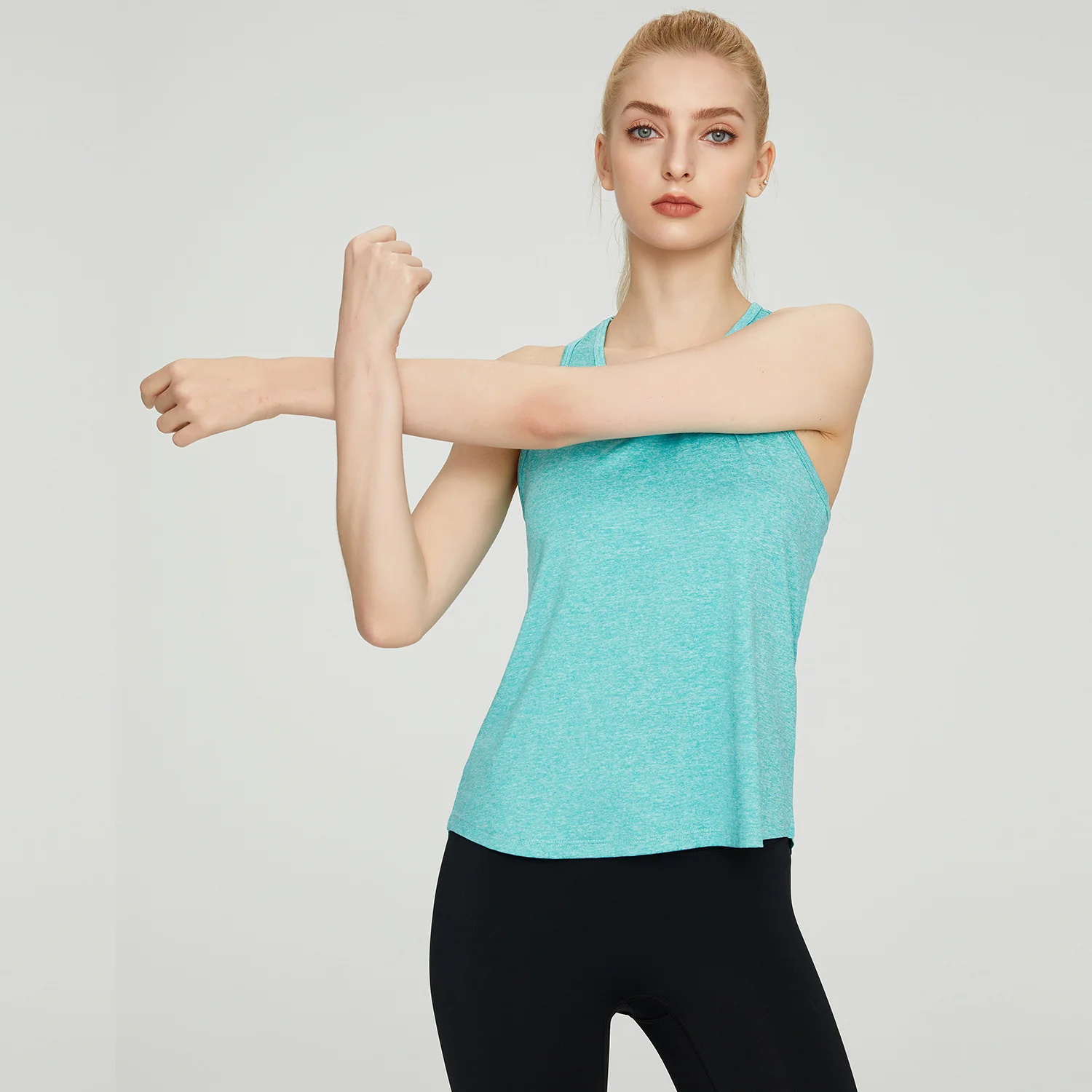 

Топы для спортзала, женские спортивные топы, рубашки с открытой спиной, топы для йоги без рукавов, быстросохнущий укороченный топ на бретелях для фитнеса и бега