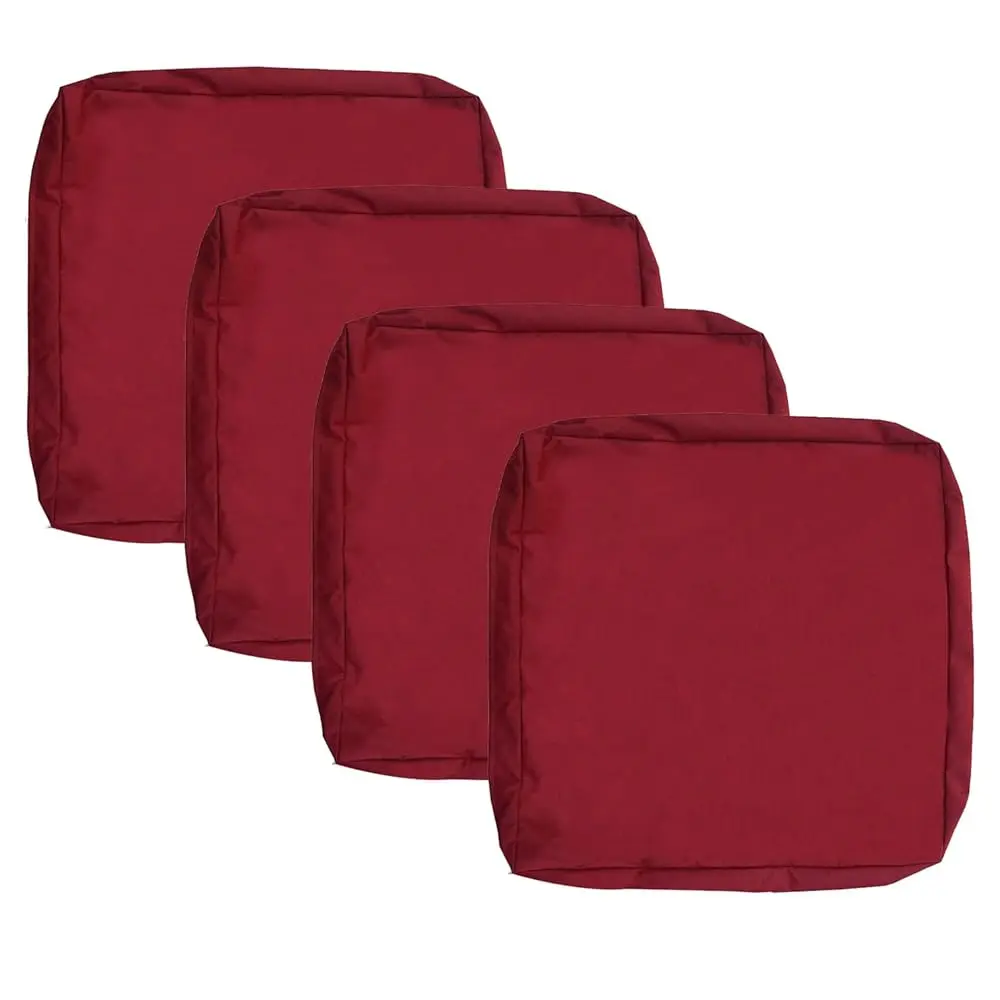 

Outdoor Patio Cushion Covers Replacement 25X27X5 H 4Pa Patio Furniture Cushion Seat Cover Waterproof Washable Sofa Couch Chair