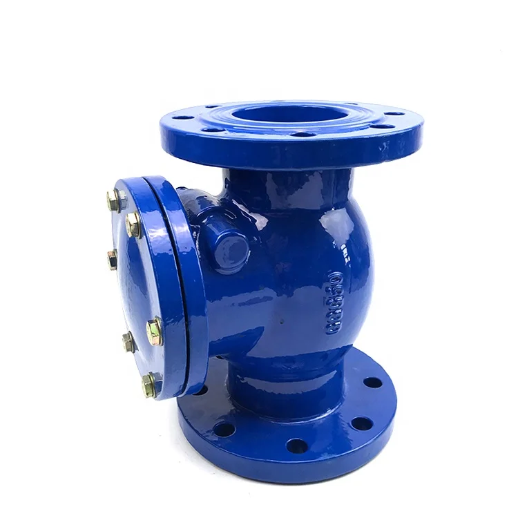 4 Inch 100mm Ductile Iron Non Return Flange Swing Non-slam Check Valve