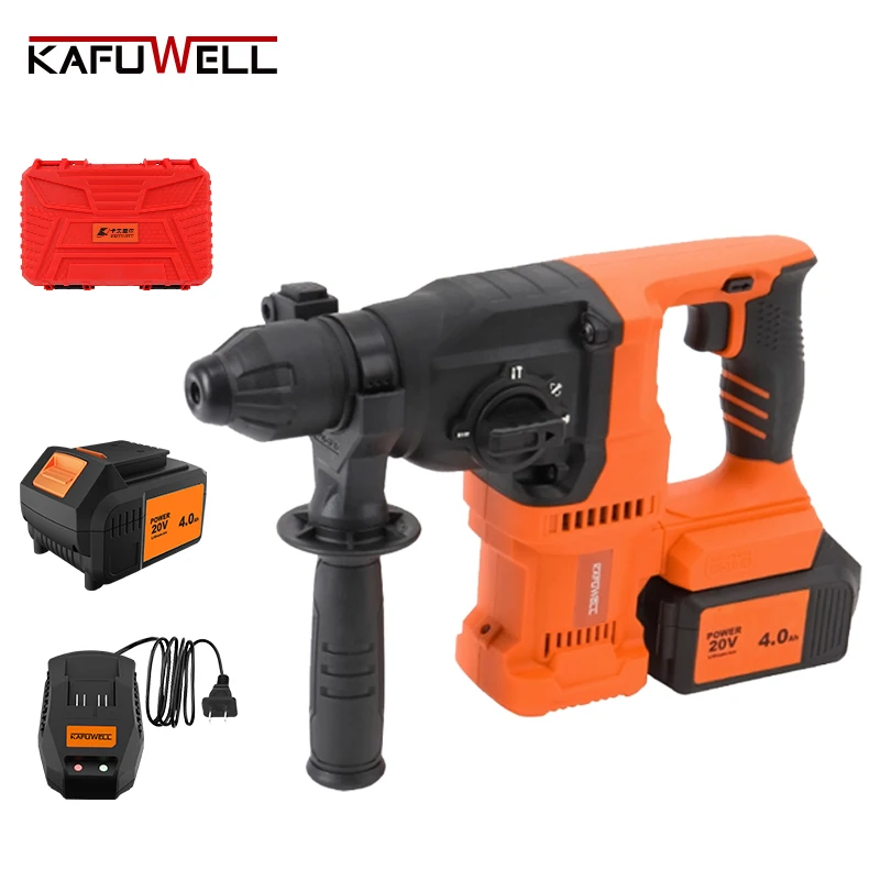 

KAFUWELL PA4574HE-W-2 18 В электрическая дрель аккумуляторная 30 мм Sds ударные дрели для строительного дилера оптовик