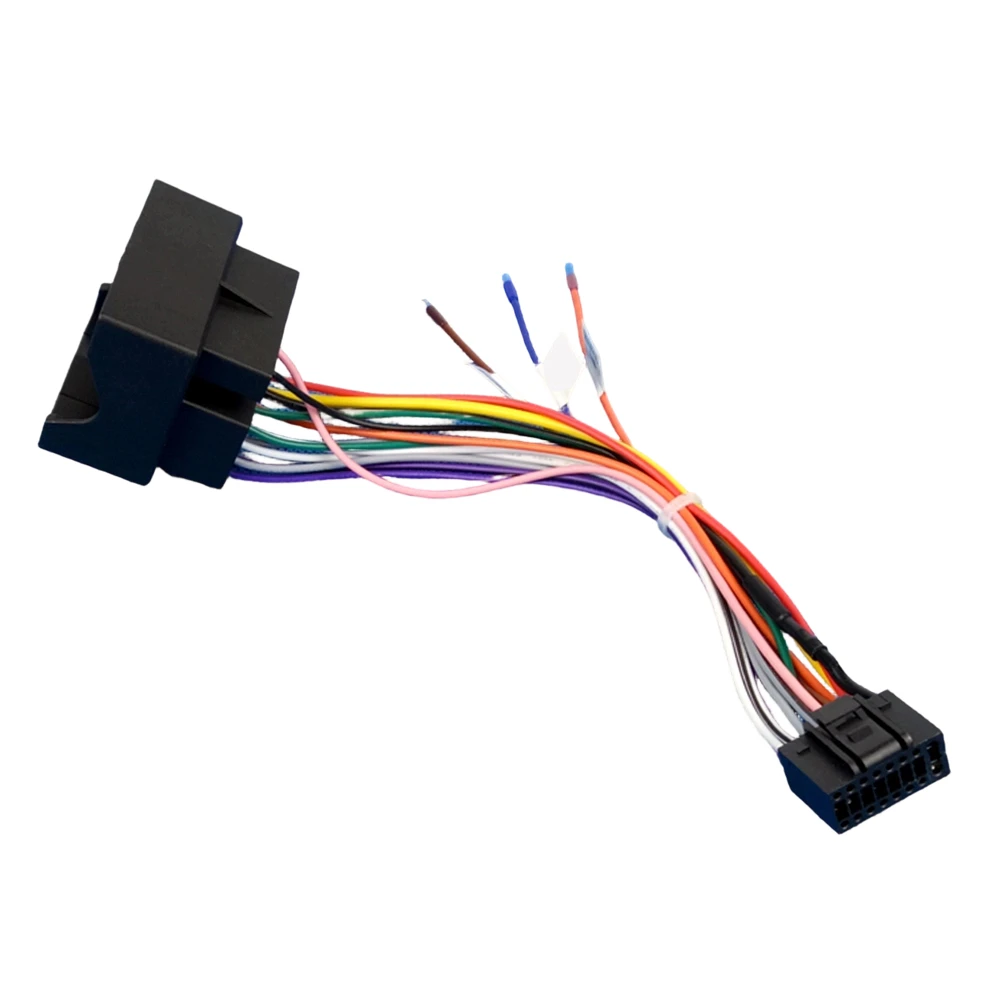 For Android Car Power Adapter 16PIN Wiring Harness Cable For Ford Focus MK2 Vehicle Audio Compatibility