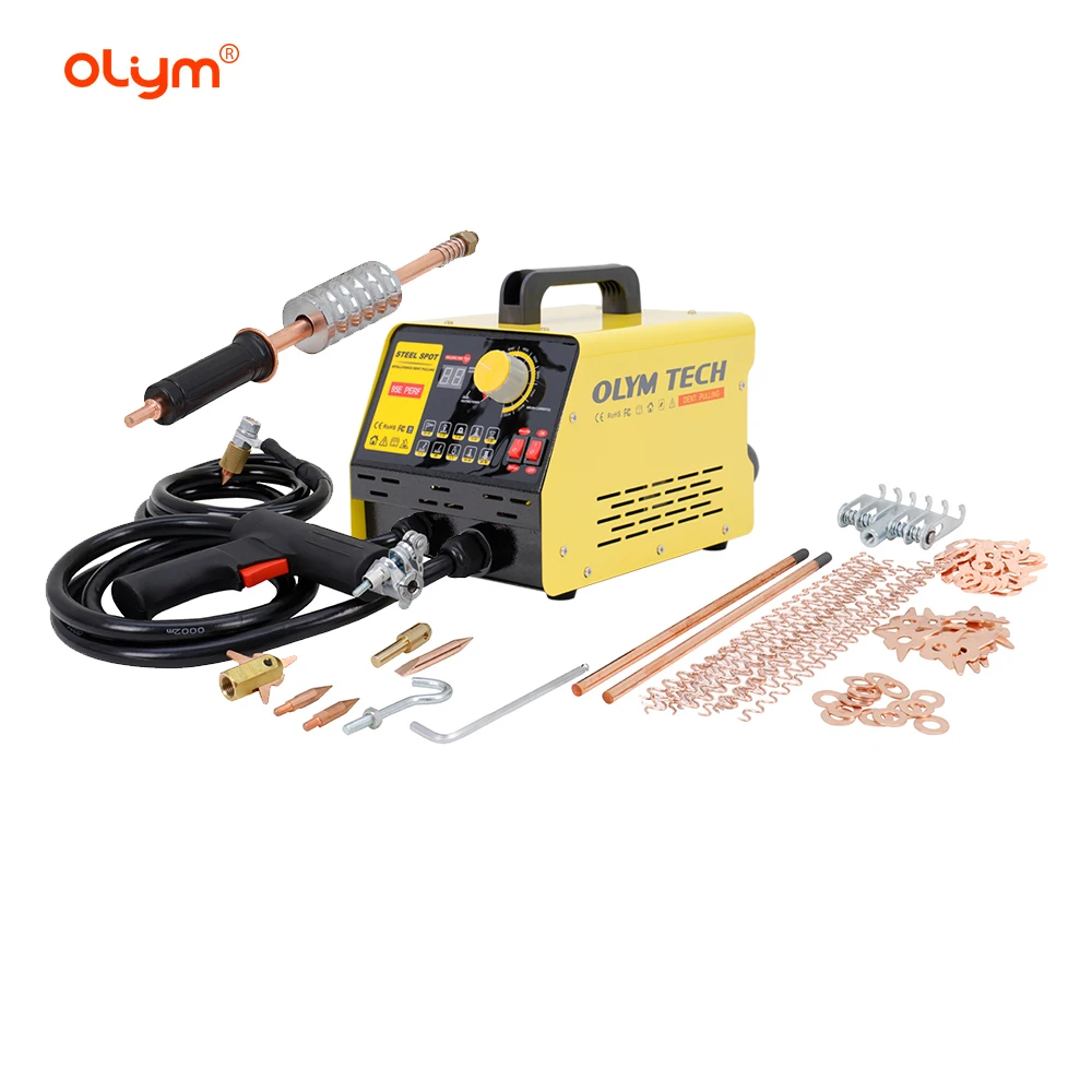 Professional Car Auto Body Dent Puller Spot Welding Machine 110V 220V Sheet Metal Dent Removal Repair Tool Kit Pulse Welder