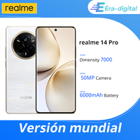 Global Version realme 14 Pro 5G Smartphone 50MP Sony IMX882 OIS Camera Dimensity 7300 Energy 120Hz Curved Vision Display IP69