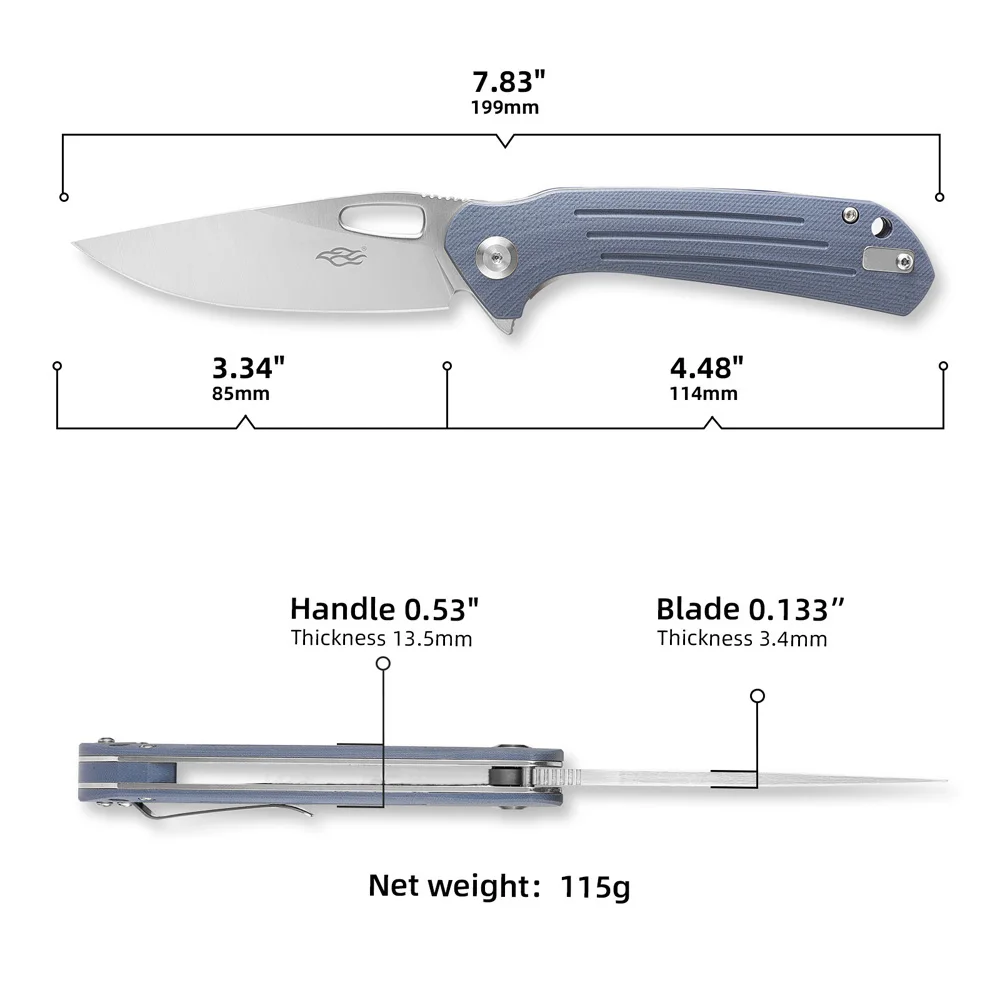 Model FH921 Ganzo Firebird FBKNIFE D2 blade G10 Handle Folding knife Survival Camping Tool EDC Tool Pocket Knife - view 5