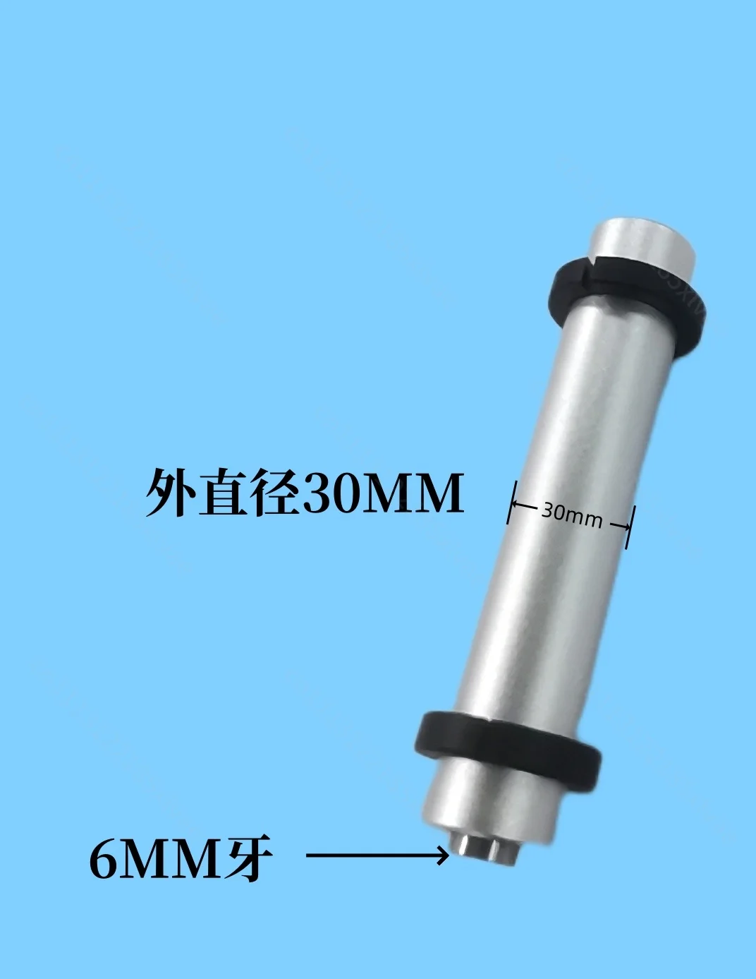 For Aluminum Unpowered Fixed Guide Roller Driving Roller Label Positioning Roller Accessory for Labeling Machine Parts