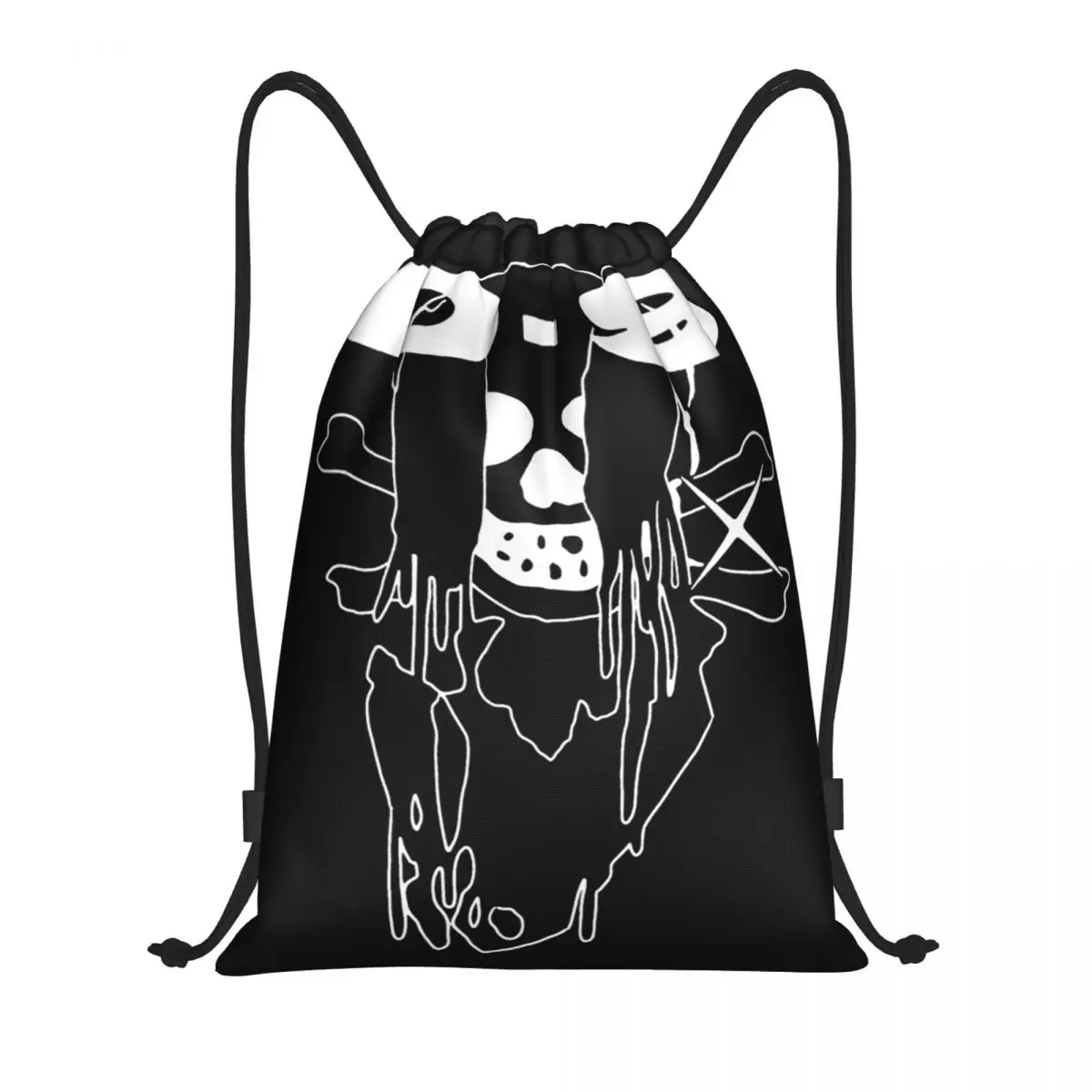 

Ecco2k Drain Gang Peroxide D9 Logo Backpacks Multi-function Drawstring Bundle Pocket Storage Bag Book Bags for Travel Students