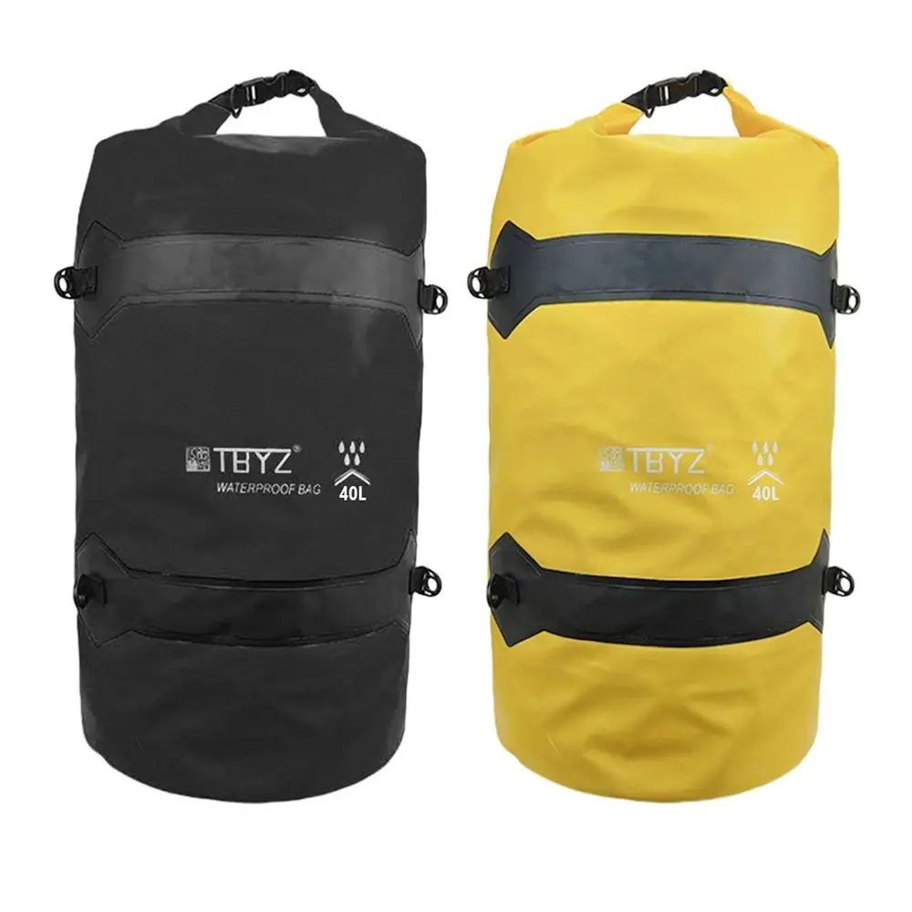 

Задний ремень, вместительный 40 л, мотоциклетный рюкзак, водонепроницаемая непромокаемая туристическая сумка, 2 цвета, сумка для переноски велосипеда, приключенческая езда