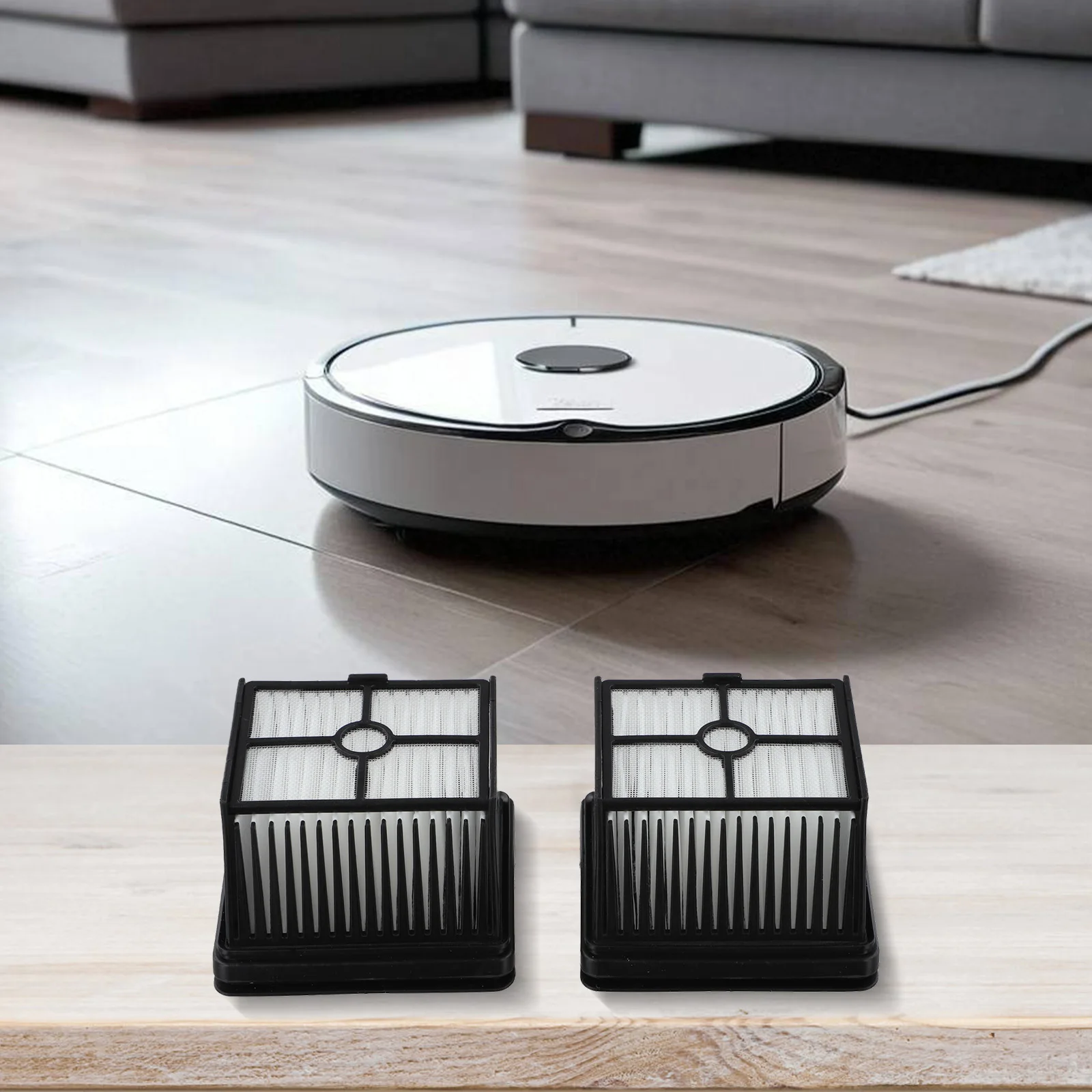 

2 Pack Replacement Filters for Redkey W15 Wet and Dry Vacuum Cleaners Ensures Cleaner Air and Easy Maintenance