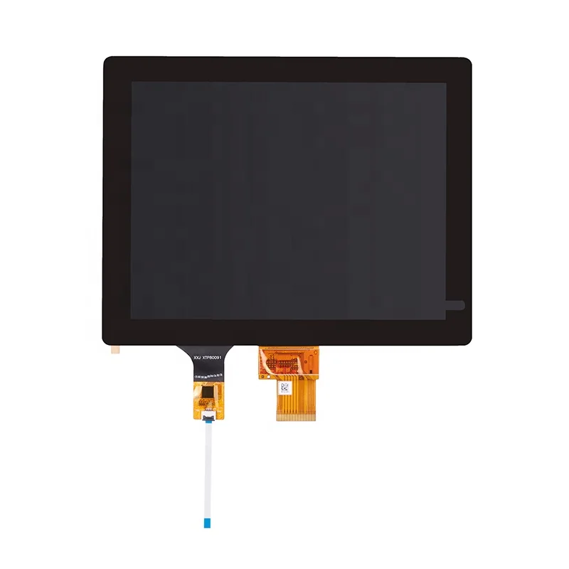 

Custom industrial tempered 8-inch capacitive touchscreen panel kit