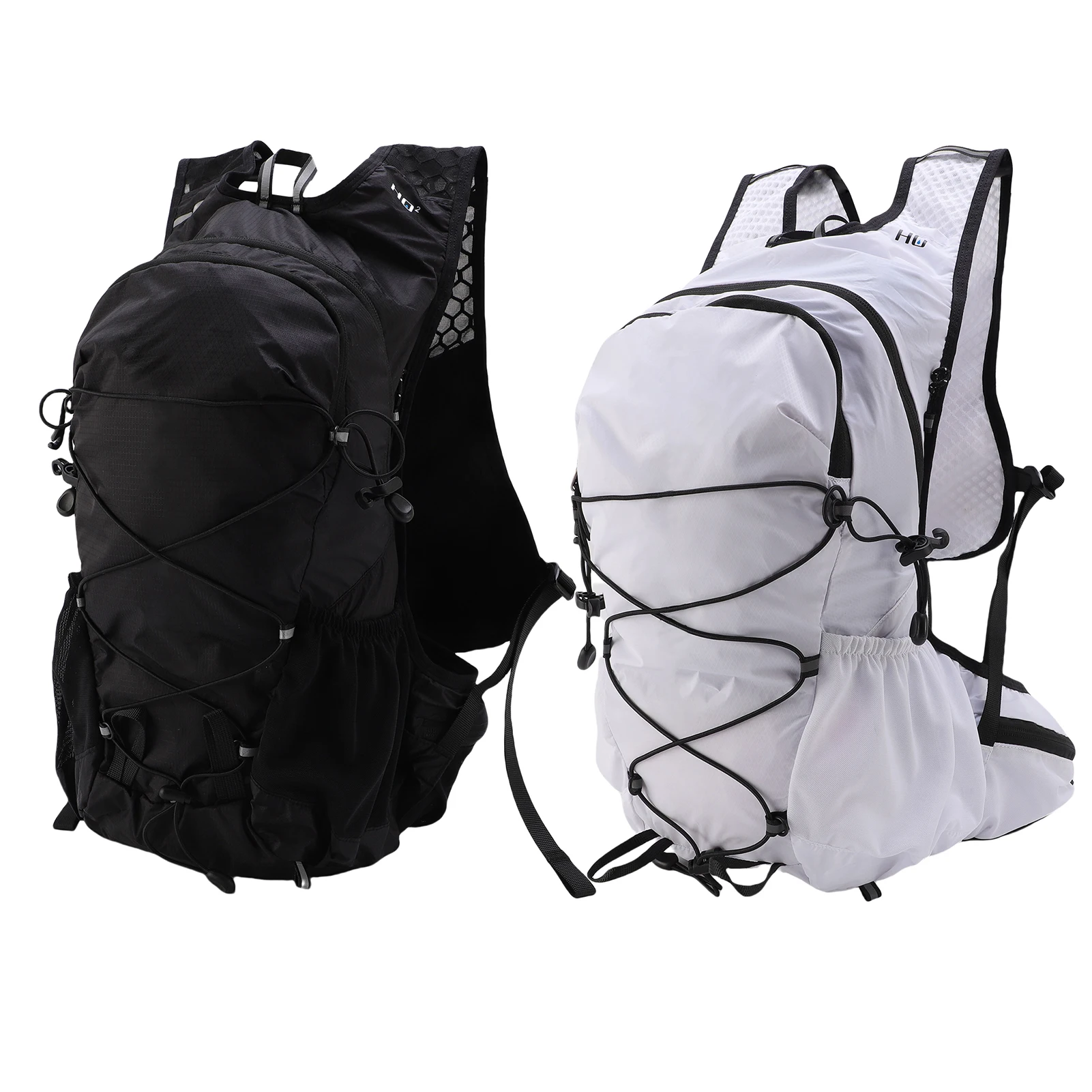 

Hydration Backpack Breathable 20L Water Backpack with Multiple Pockets and Reflective Strip Multi-functional Hydration Pack
