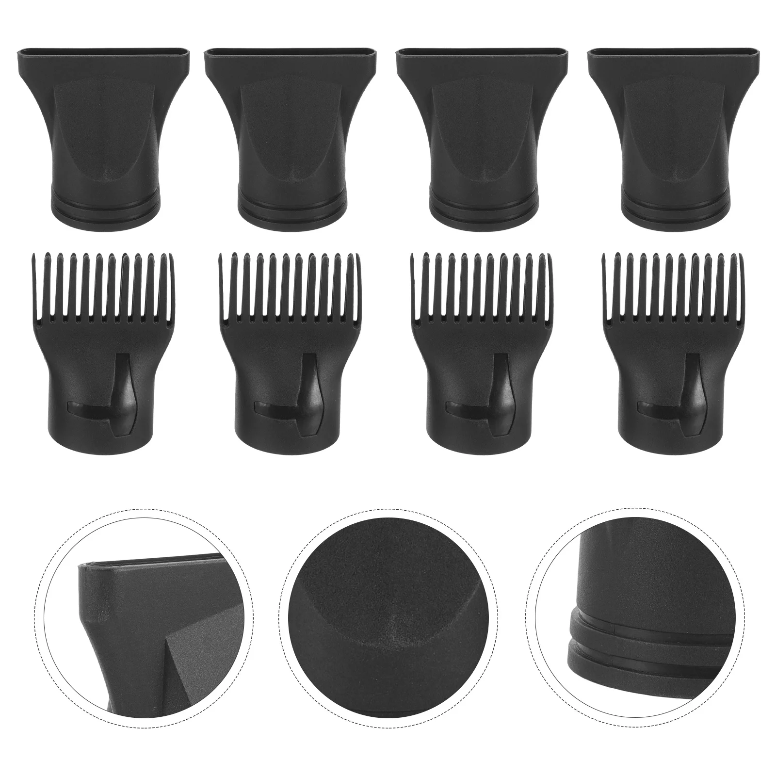 10 قطعة فوهة مجفف للنفخ العالمي مرفق لفرشاة مجفف الشعر مشط استبدال صالون الصف أداة حتى توزيع الحرارة #5