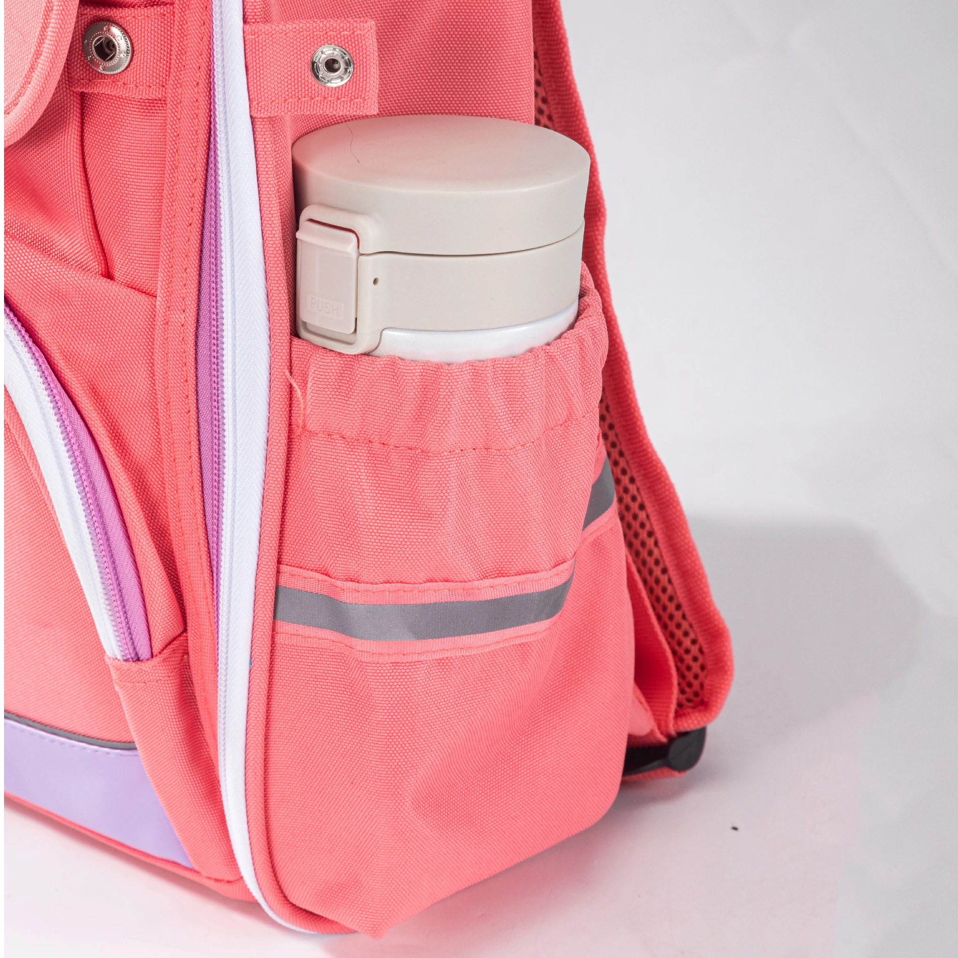 Children's Ultra-light Waterproof Backpack Spine Protection Load Reduction British Style Double Shoulder Bag