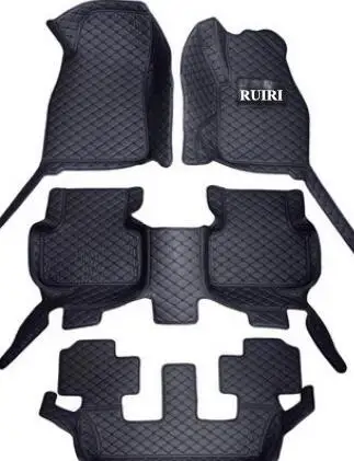 Custom special car floor mats for Right hand drive Isuzu Mu-x 7 seats 2025-2021 Top quality rugs waterproof carpets for Mux 2023