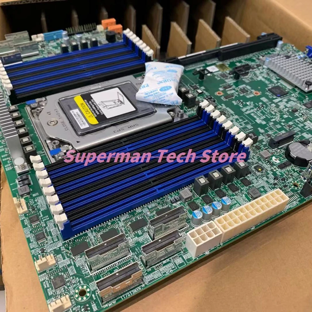 For Supermicro Motherboard AMD single-channel Support AMD1 Generation 2 CPU REV:2.0 Server Motherboard H11SSW-NT