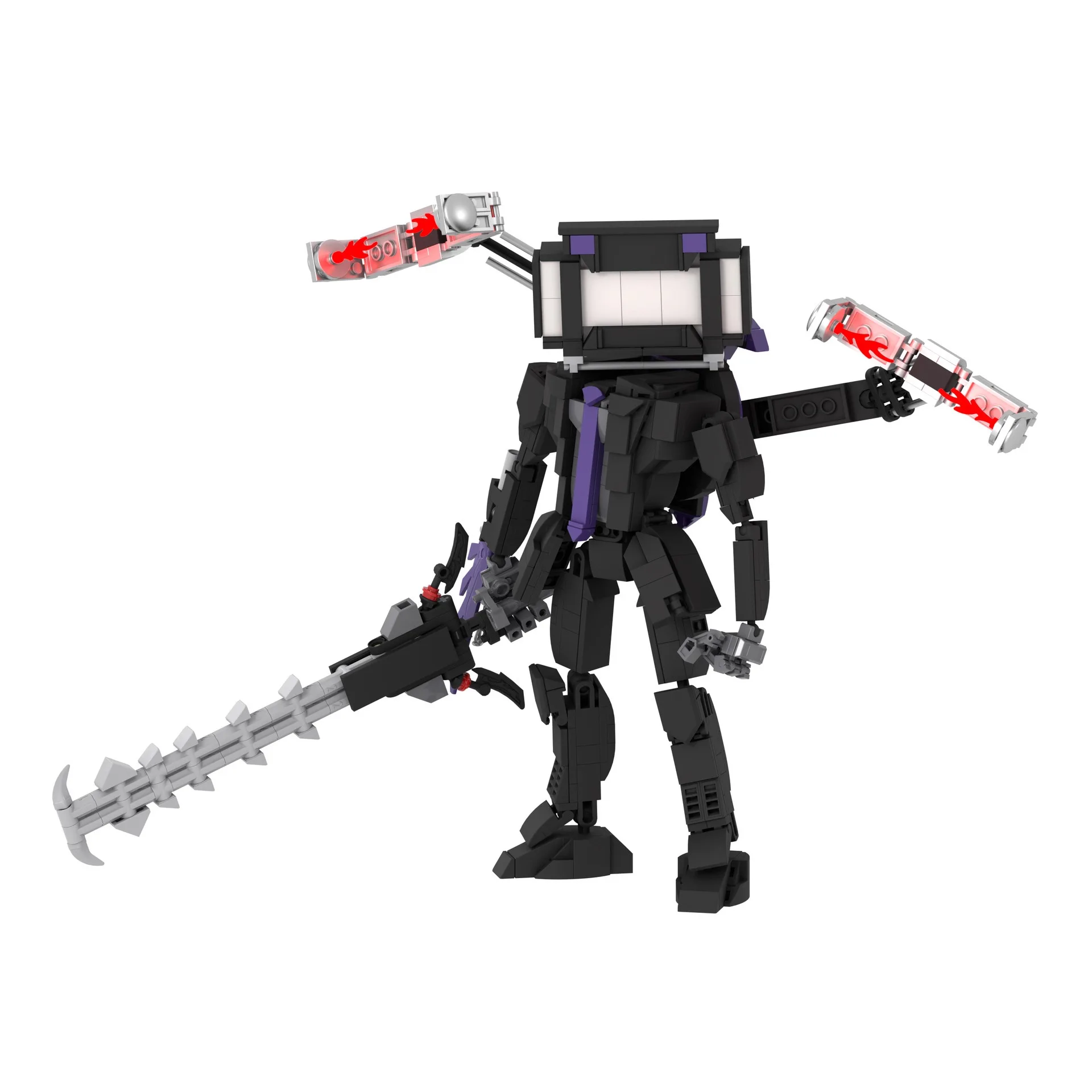 

2026 New Christmas Toys Skibidi Toilet AudioMan and Camera Great Elite Center Titan King Speakerman Moc Gman Building Blocks