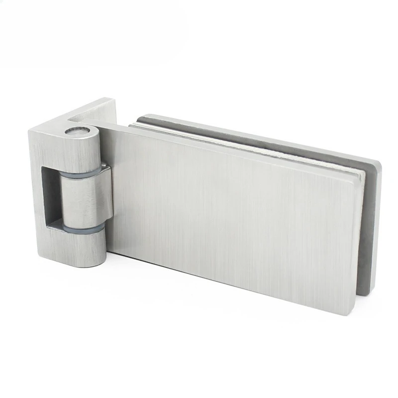304 Stainless Steel Glass Door Hinge 90/180 Degree Bathroom Door Glass Clip Shower Room Frameless Door Hinge Furniture Hardware
