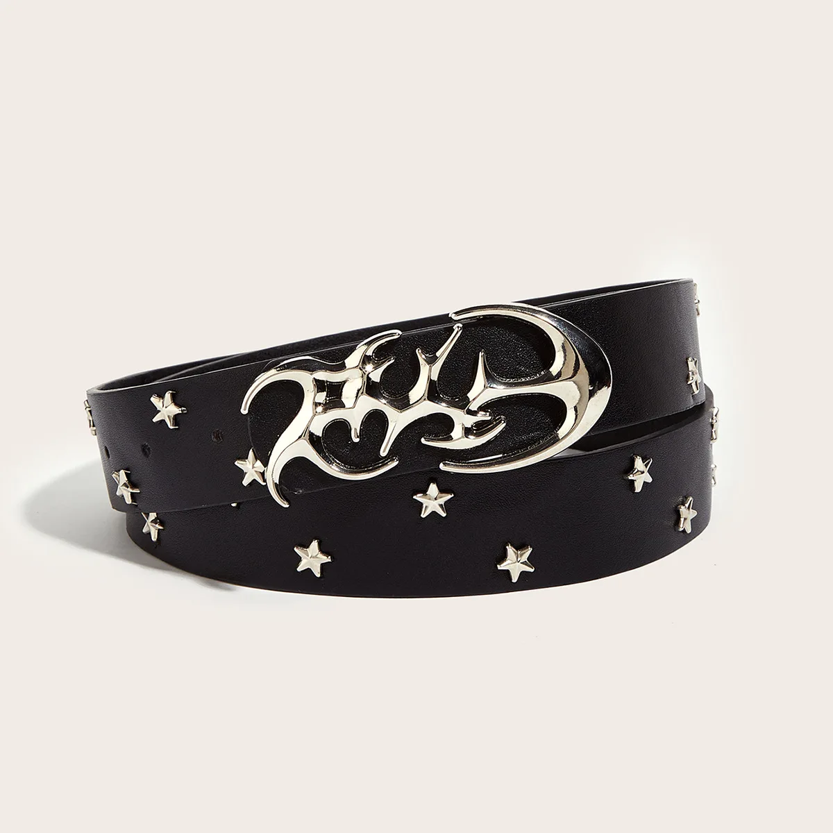 Новая женская мода с нишевым дизайном и пряжкой в виде звезды в 2025 году и универсальные джинсы с украшением в стиле ретро в тренде