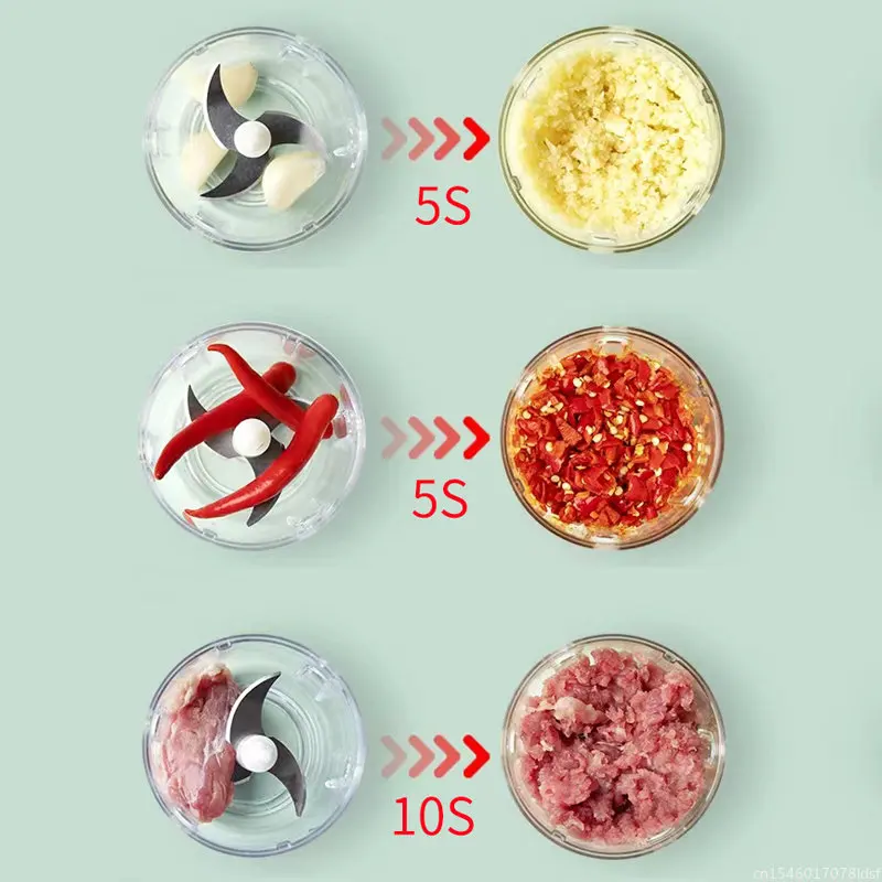 Youpin Portable Hand Mixer Electric Wireless Food Blender 3 Speed Milk Frother Cake Egg Beater Cream Food Baking Garlic Kitchen