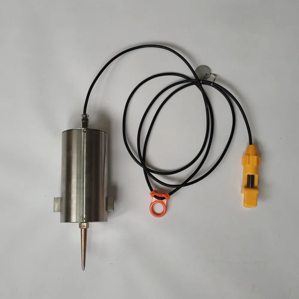 Low Frequency Geophone 1 Hz Vertical Metal Land case with Split Spring Connector High Sensitivity 200v/m/s 1Hz Geophone
