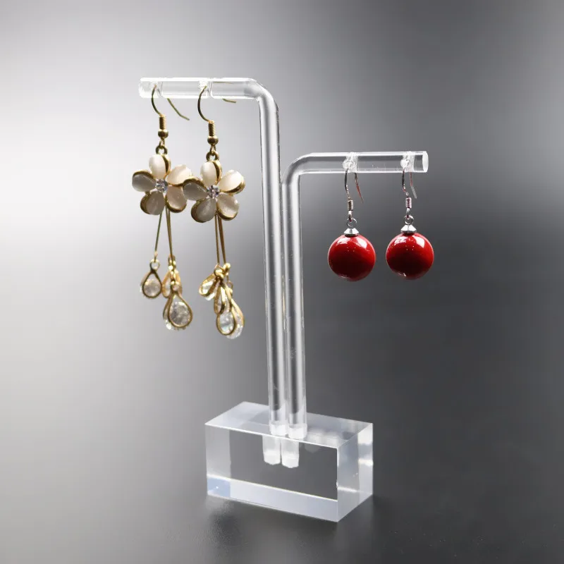 Clear Acrylic Hanging Earring Display Stand Jewelry Showing Case Earring Organizer Earring Holder Jewellery Stands