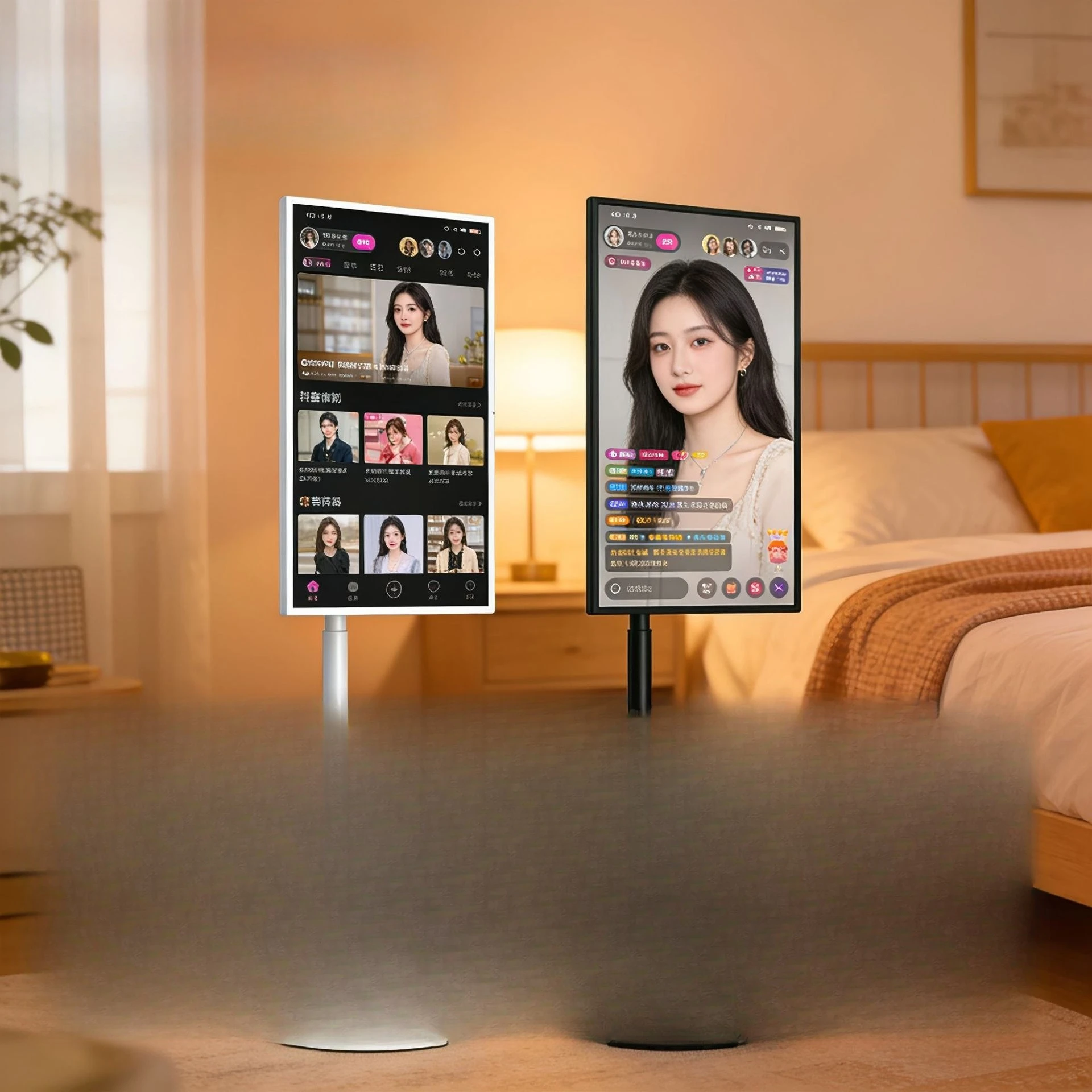 22-Inch 24-inch 32-inch screen mobile smart screen girlfriend machine electronic water card advertising machine