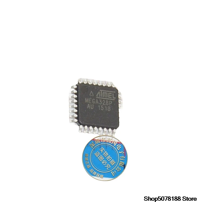 5-pezzi-atmega328p-au-tqfp32-20mhz-32kb-2kb-sram