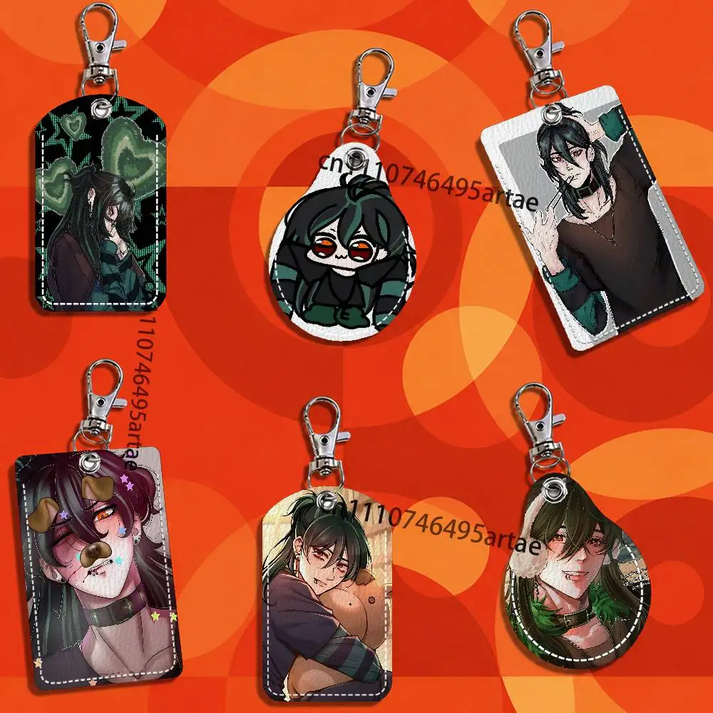 Sol Tkatb The Kid at the Back Button Card Keychain Fashion Pendant Bag ID Door Card Case Bus Card Cute Adult