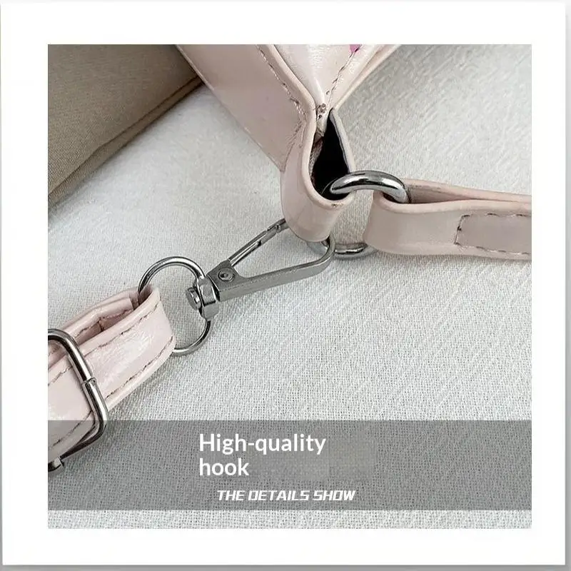 Mini Schmetterlingsknoten Lippenstifttasche Frühling Neuer Koreanischer Stil Gepunktete Perlen-Handtasche Crossbody Luxus PU-Leder Freizeit Reise – Detail 9