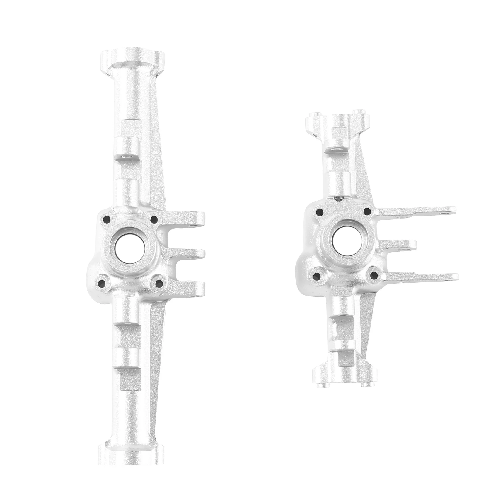 AS96-2Pcs Metal Front And Rear Axle Housing For Traxxas TRX4M TRX-4M 1/18 RC Crawler Car Upgrade Parts