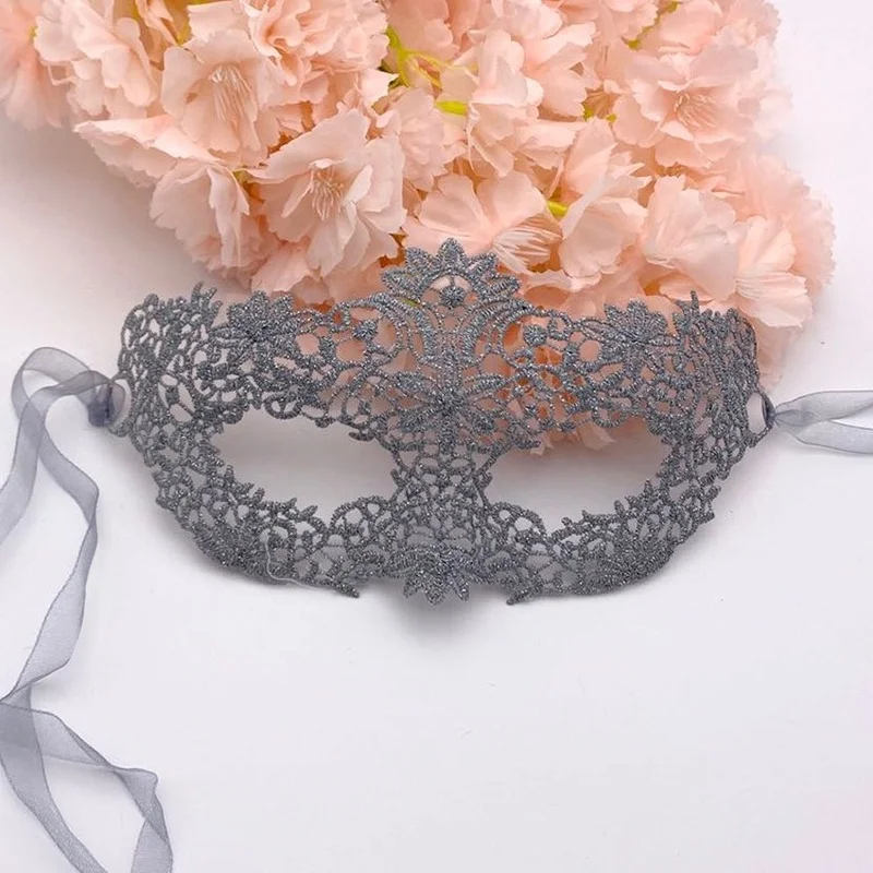 Vrouwen Sexy Hollow Lace Masquerade Bronzing Gezicht Masker Prinses Partij Cosplay Prom Props Kostuum Nachtclub Koningin Oogmasker Exotische