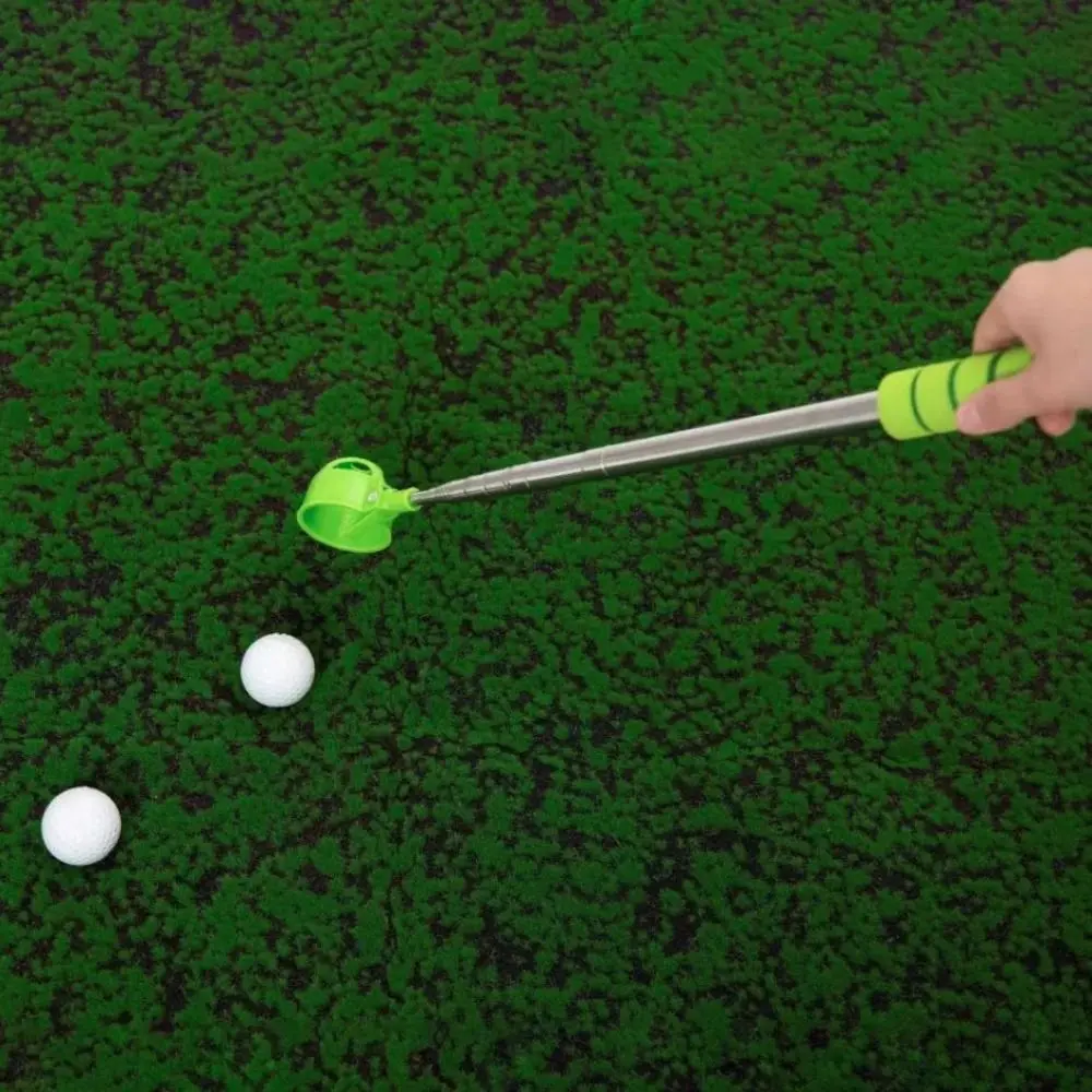 

Extendable Telescopic Golf Ball Retriever Adjustable Two-Sided Stainless Ball Grabber Non-Slip Handle Easy Grab Ball