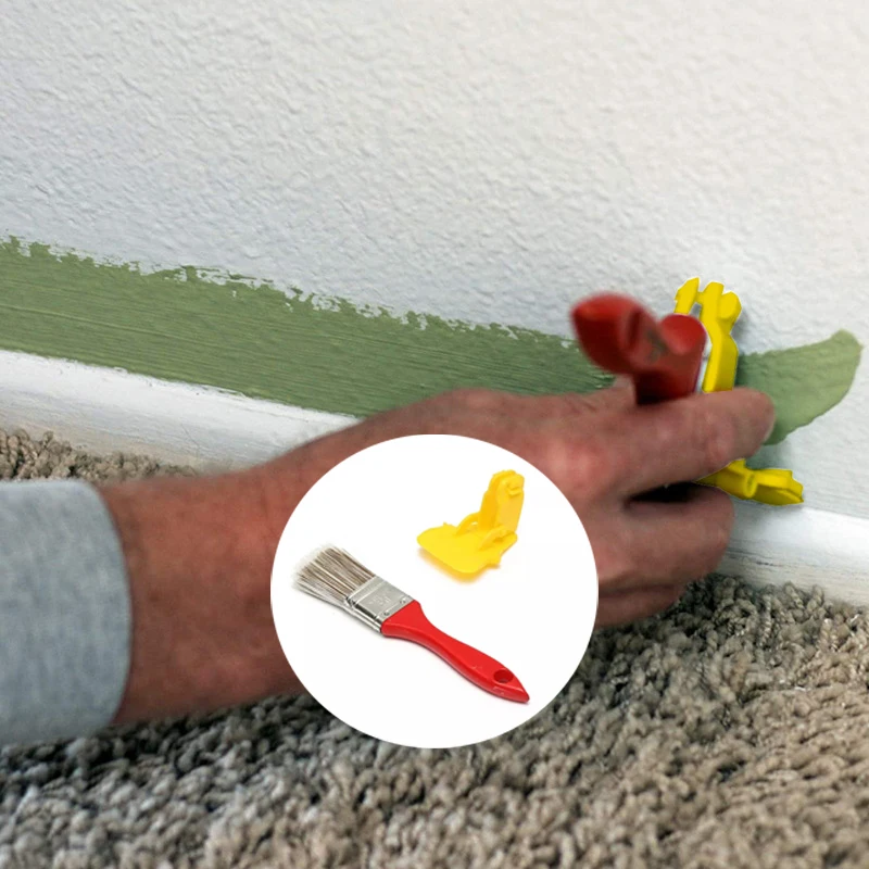 Multi-Function Latex Paint Trimmer, Paint Roller, Wall Isolation Brush, Corner Tool, Melhoria