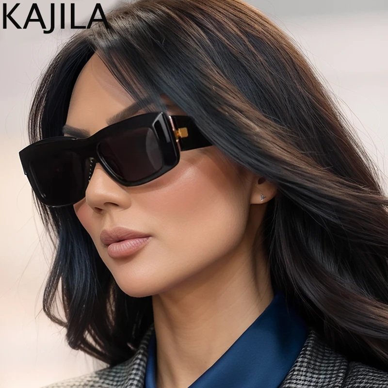 Small Rectangle Punk Sunglasses Women 2025 Luxury Brand Classic Square Sun Glasses for Ladies Eyewear Shades UV400 Protection