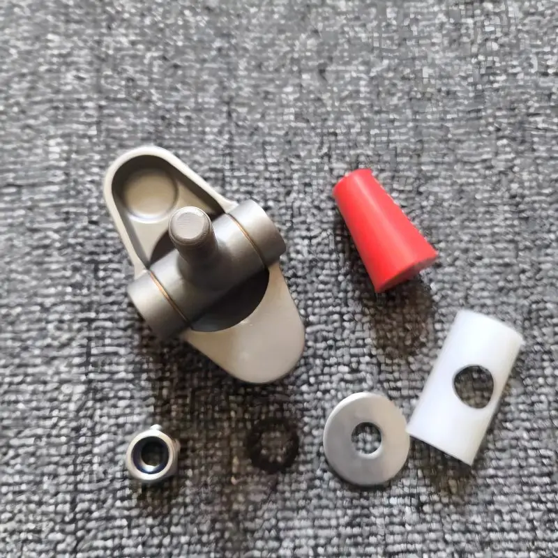 Stainless steel single-axis movable ankle joint, limb prosthesis accessories, single-hole movable ankle plate accessories