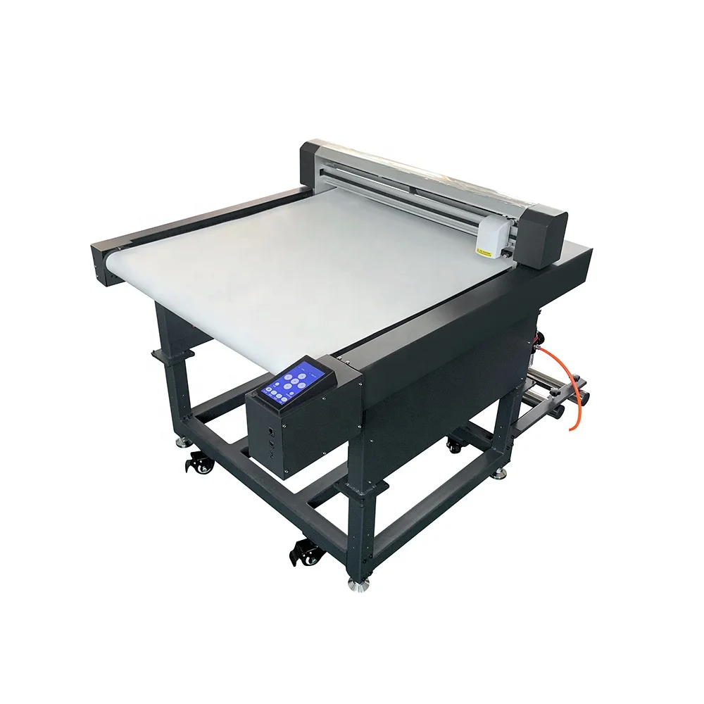 QK-6060C Macchina grafica per taglio fustellatrice digitale a base piatta con etichetta in cristallo PET automatica