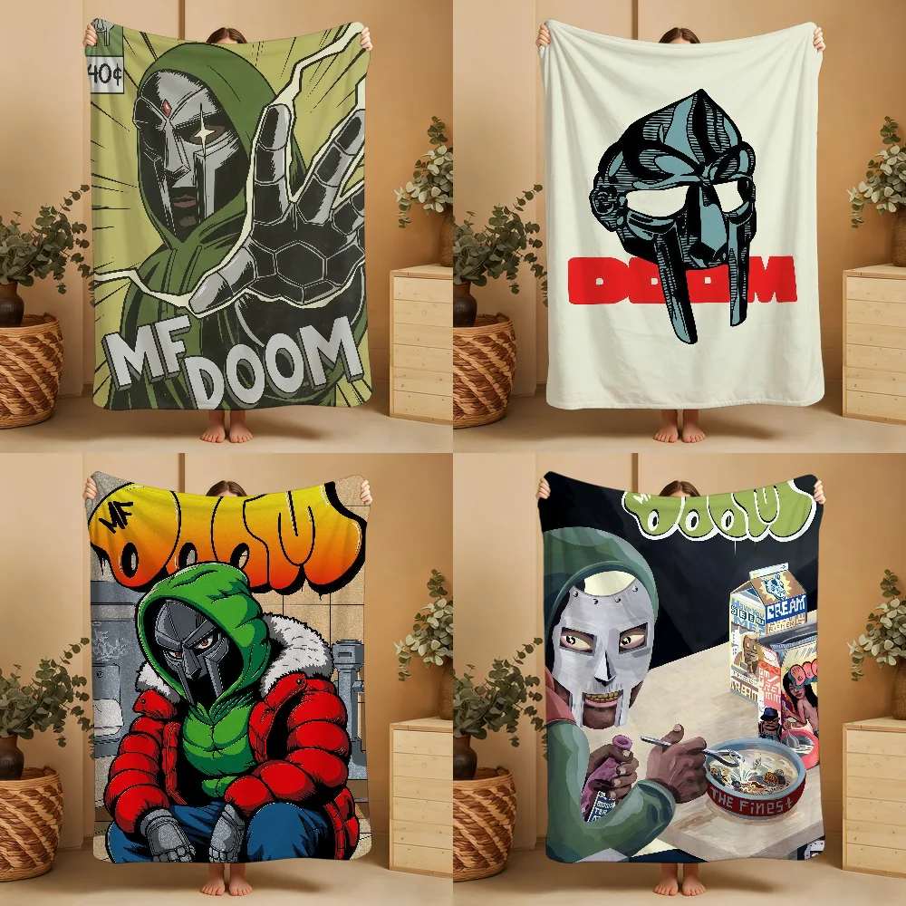 Blanket Throw D-DOOMS-ES Super Cosy Plush Living Room Sofa M-MFS Couch Childish Birthday Gifts