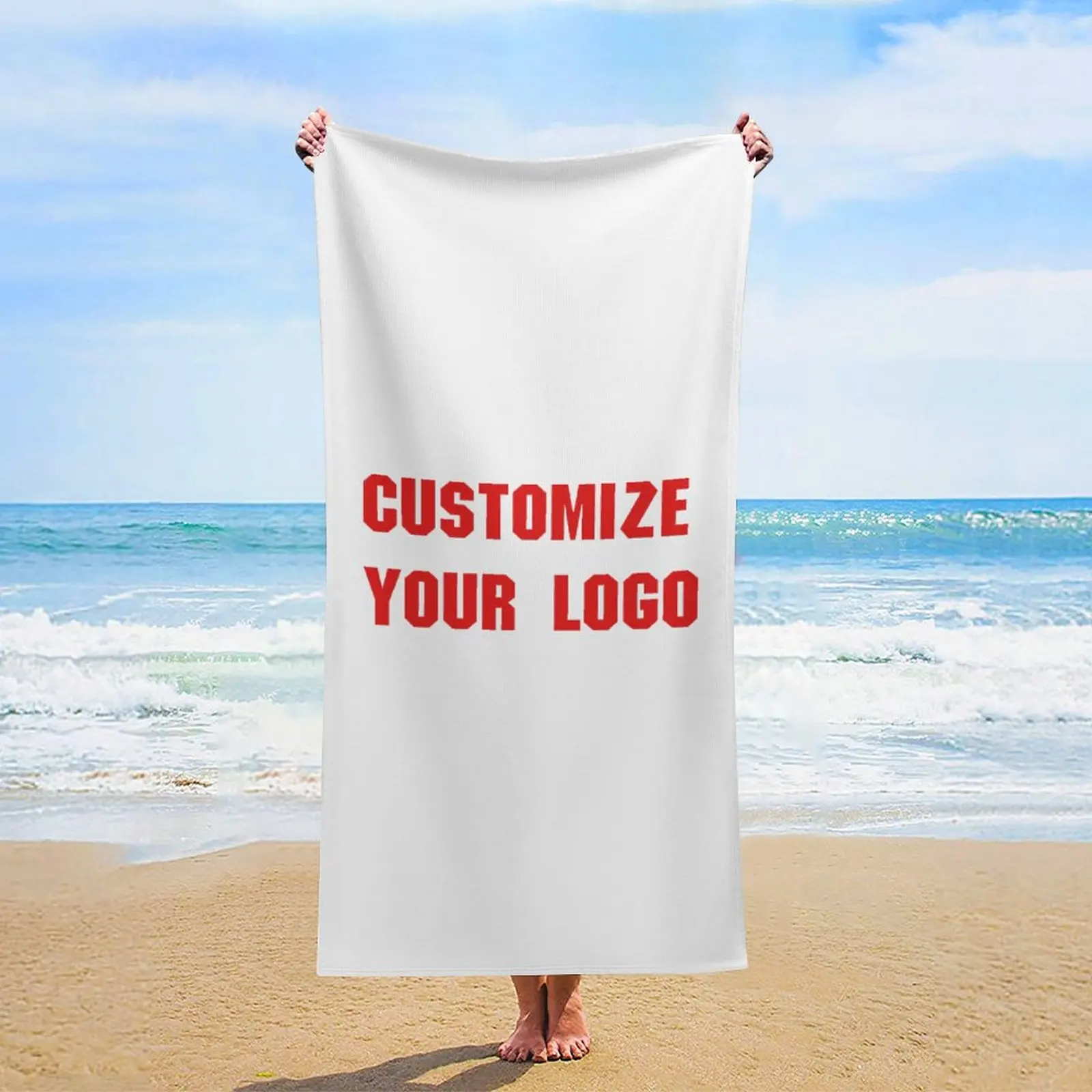 

Custom Photo 3D Bath Beach Towel Funny Picture Customization Microfiber Outdoor Swimming Gifts Hotel Logo Bulk Orders Wholesale