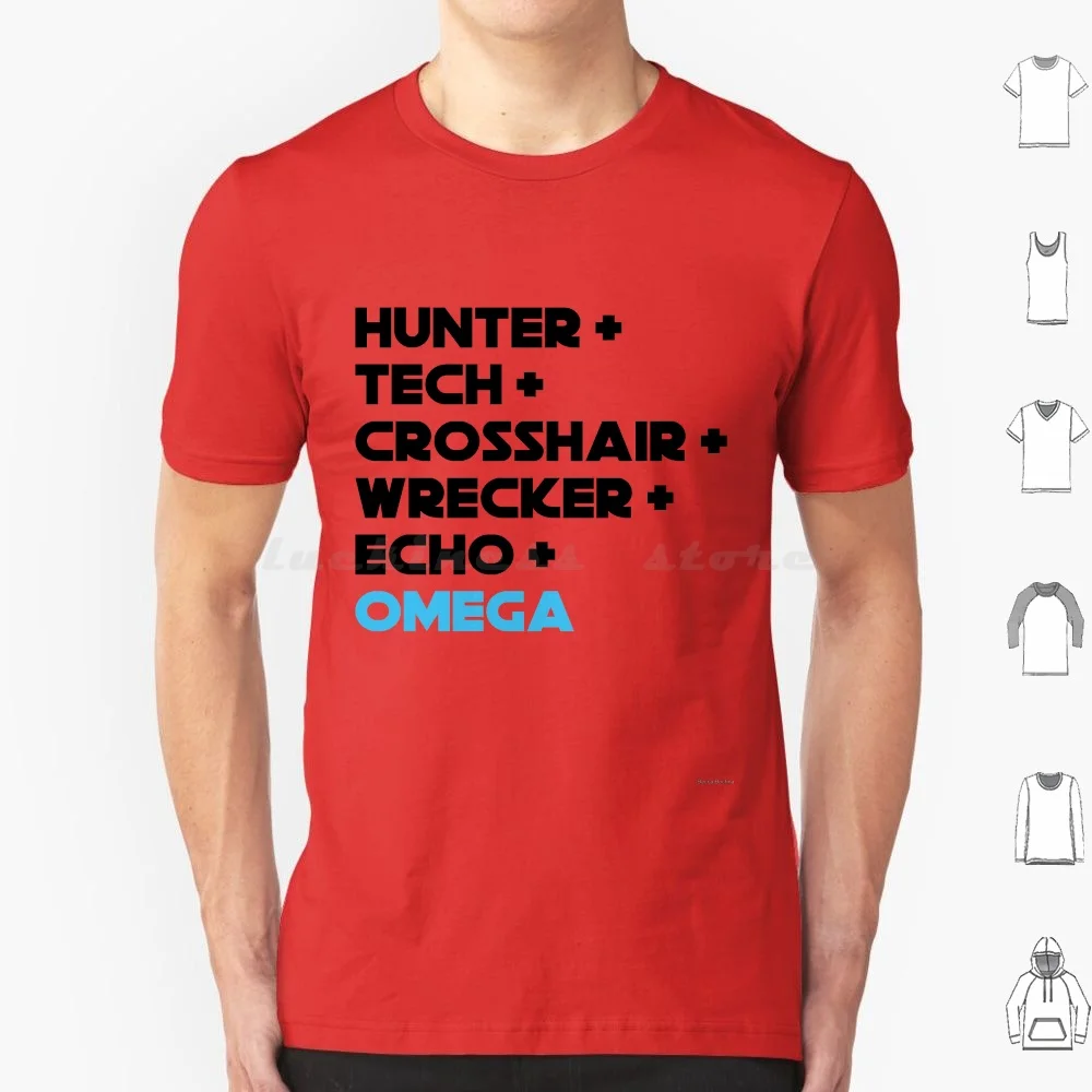 Batchnames T Shirt Cotton Men Women DIY Print Bad Batch Bad Batch Hunter Tech Crosshair Wrecker Echo Clone Wars