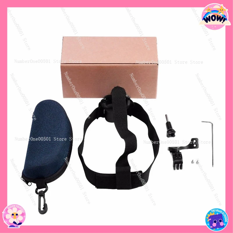 

Монокулярный дисплей V760A 5 с креплением на голову, 14-кратным окуляром, регулировкой яркости и диоптрий, AR/VR