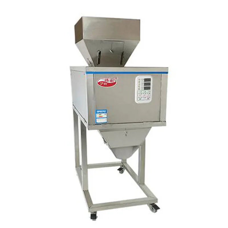 50-5000g Large Automatic Filling Machine For Flour Grain Seed Tea Screw Coffee Bean Cat Food Packaging Machine