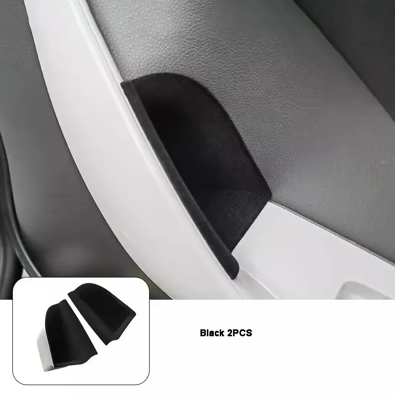 Car Inner Door Handle Flocked Mobile Phone Storage Box For Smart Elf 1 # 3# Car Accessories Decoration Modification
