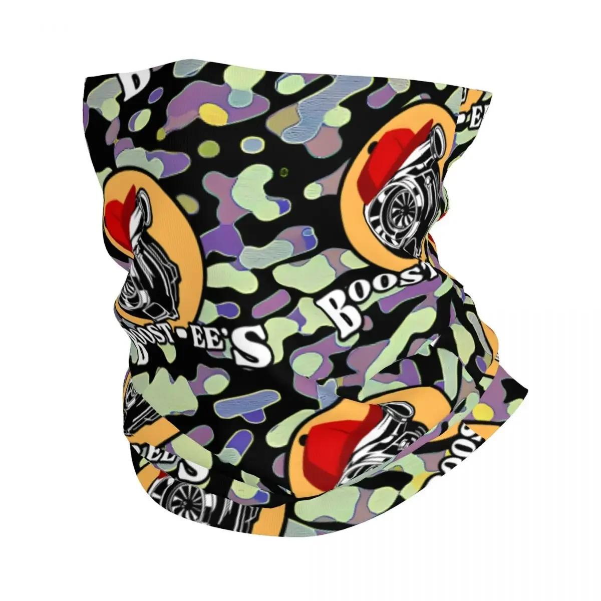 Funny Bandana Neck Gaiter Motorcycle Club T-Turbo Face Scarf Balaclava Hiking Unisex Adult Winter