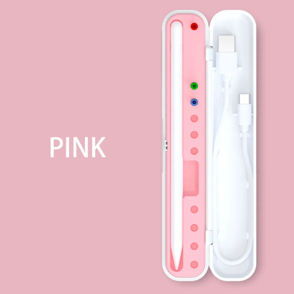 

Чехол для хранения из АБС-пластика, 10 наконечников, чехлы для сенсорных ручек для планшетов из полипропилена, противоударный защитный чехол для стилуса-карандаша 1/2/3 поколения